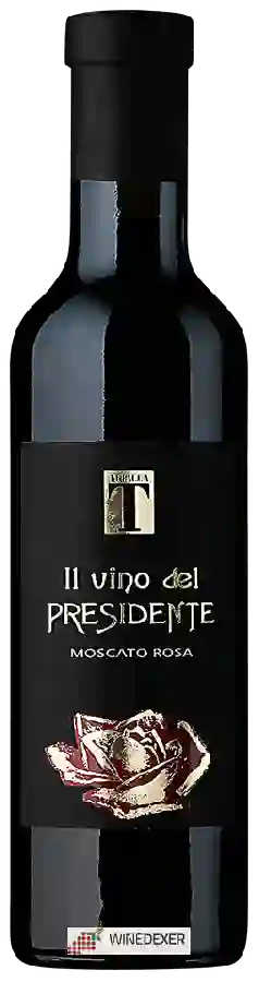 Winery Triacca - Il Vino del Presidente Moscato Rosa Winery Triacca - Il Vino del Presidente Moscato Rosa