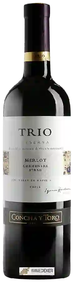 Winery Trio - Merlot (Carmén&egravere - Syrah)