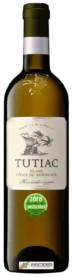 Winery Tutiac - Blaye Côtes de Bordeaux blanc - Zéro Résidu de Pesticides