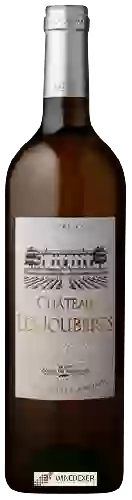 Winery Tutiac - Château Les Jouberts Cuvée Prestige Blaye Côtes de Bordeaux Blanc