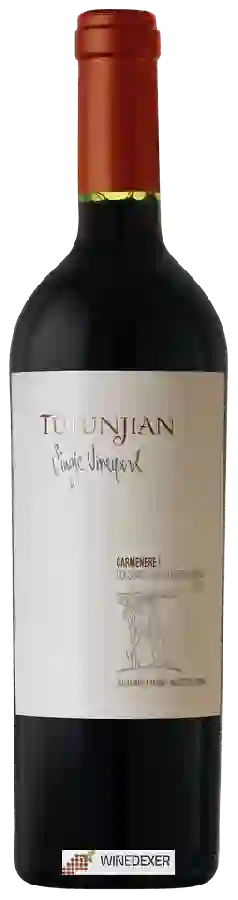 Winery Tutunjian - Single Vineyard Carmenère Winery Tutunjian - Single Vineyard Carmenère