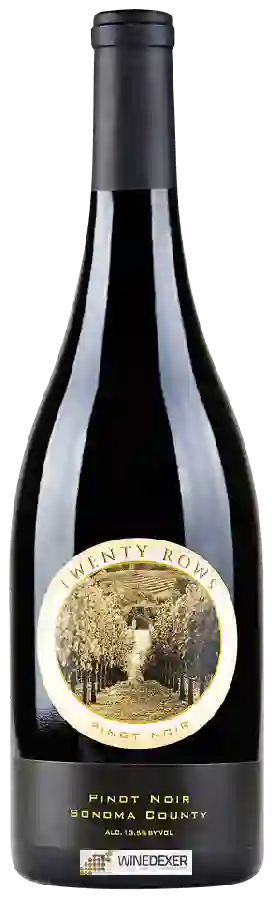 Winery Twenty Rows - Pinot Noir Winery Twenty Rows - Pinot Noir