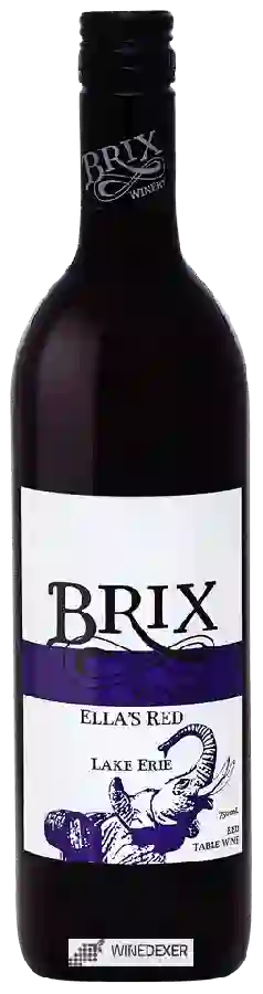 Winery 21 Brix - Ella’s Red Winery 21 Brix - Ella’s Red