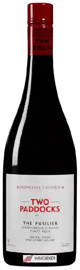 Winery Two Paddocks - The Fusilier Bannockburn Vineyard Pinot Noir Winery Two Paddocks - The Fusilier Bannockburn Vineyard Pinot Noir