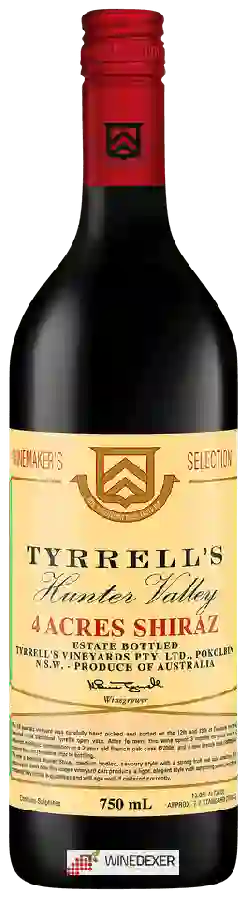 Winery Tyrrell's - 4 Acres Shiraz