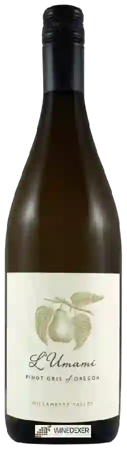 Winery L'Umami - Pinot Gris Winery L'Umami - Pinot Gris