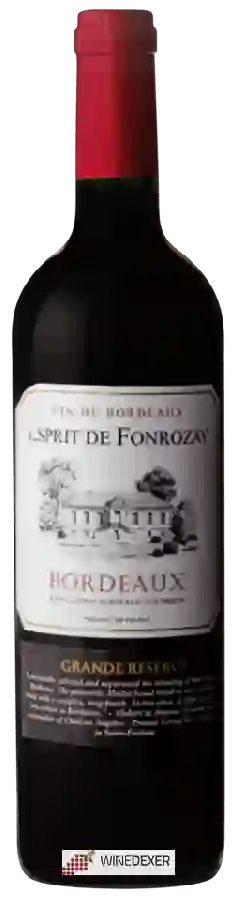 Winery Union de Producteurs de Saint-Émilion - Esprit de Fonrozay Grande Reserve Bordeaux