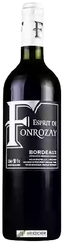 Winery Union de Producteurs de Saint-Émilion - F Esprit de Fonrozay Bordeaux