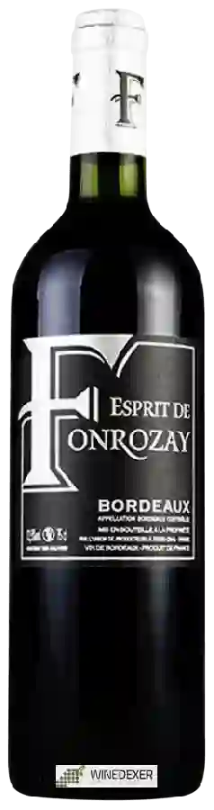 Winery Union de Producteurs de Saint-Émilion - F Esprit de Fonrozay Bordeaux