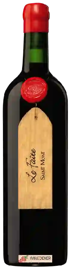 Winery Plaimont - Le Faîte Saint-Mont Rouge Winery Plaimont - Le Faîte Saint-Mont Rouge