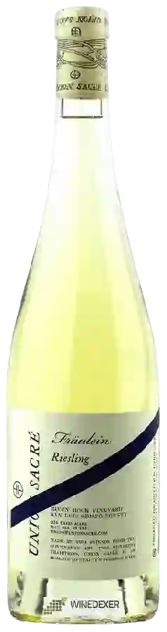 Winery Union Sacré - Riven Rock Vineyard Fräulein Riesling Winery Union Sacré - Riven Rock Vineyard Fräulein Riesling