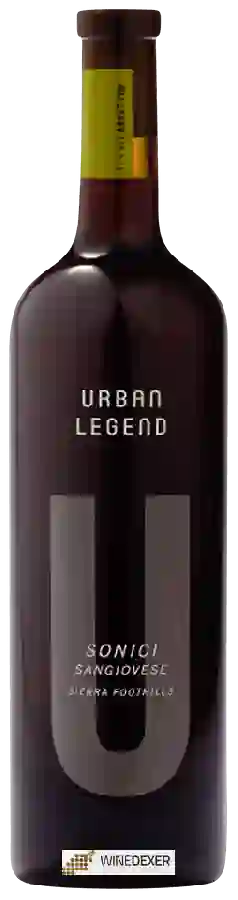Winery Urban Legend - Sonici Sangiovese Winery Urban Legend - Sonici Sangiovese