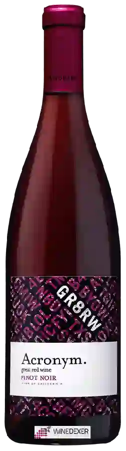 Winery Acronym - Pinot Noir Winery Acronym - Pinot Noir