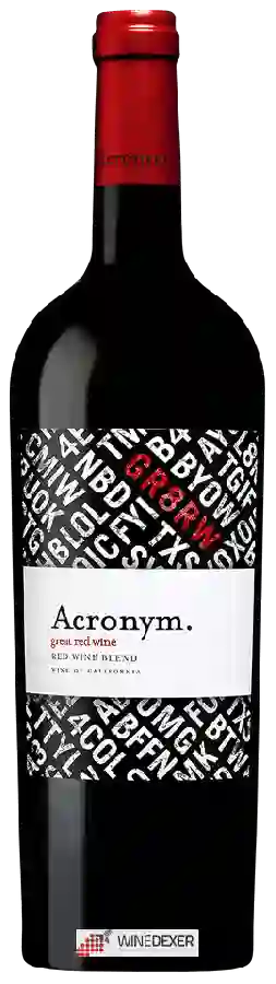 Winery Acronym - Red Blend
