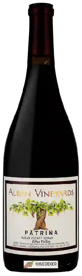 Winery Alban Vineyards - Patrina Estate Syrah