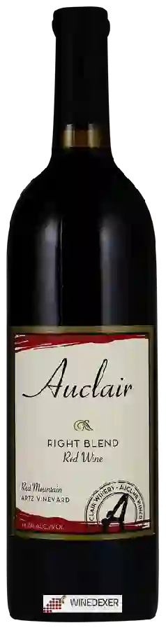 Winery Auclair - Artz Vineyard Right Blend Winery Auclair - Artz Vineyard Right Blend