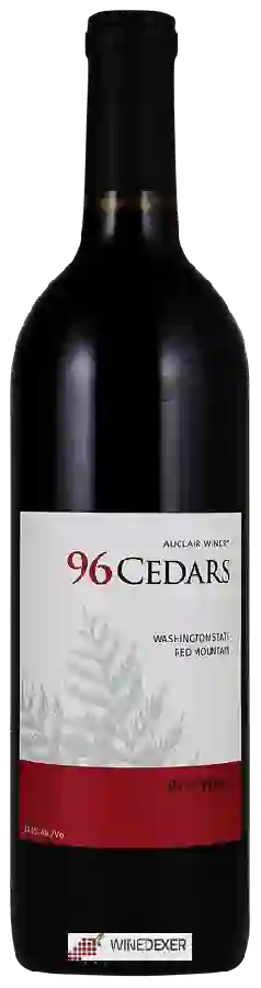 Winery Auclair - 96 Cedars Red Winery Auclair - 96 Cedars Red