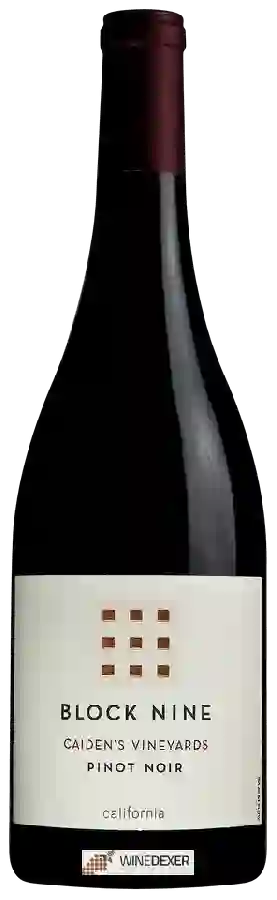 Winery Block Nine - Pinot Noir (Caiden's Vineyards) Winery Block Nine - Pinot Noir (Caiden's Vineyards)