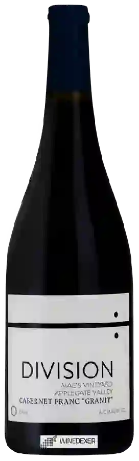 Winery Division - Mae's Vineyard Cabernet Franc 'Granit' Winery Division - Mae's Vineyard Cabernet Franc 'Granit'