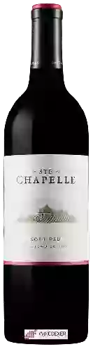 Winery Ste Chapelle - Chateau Series Soft Red