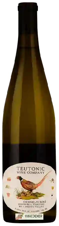 Winery Teutonic - Chasselas Doré (David Hill Vineyard)
