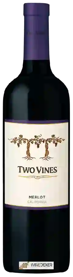 Winery Two Vines - Merlot Winery Two Vines - Merlot