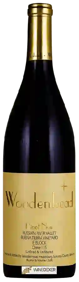 Winery Woodenhead - Buena Tierra Vineyard E Block Clone 115 Pinot Noir Winery Woodenhead - Buena Tierra Vineyard E Block Clone 115 Pinot Noir