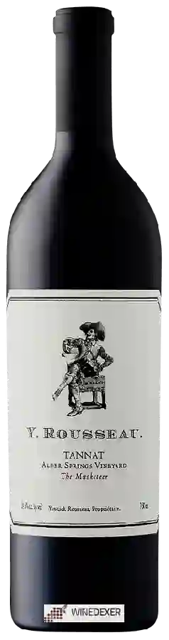 Winery Y. Rousseau - The Musketeer Alder Springs Vineyard Tannat