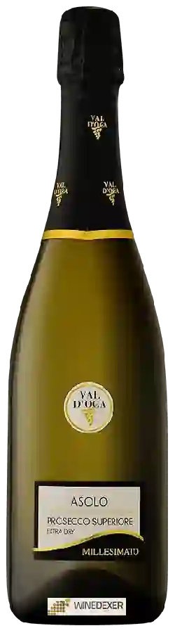 Winery Val d'Oca - Asolo Prosecco Superiore Millesimato Extra Dry Winery Val d'Oca - Asolo Prosecco Superiore Millesimato Extra Dry