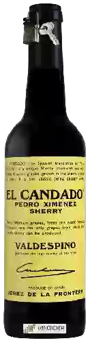 Winery Valdespino - El Candado Pedro Ximénez Sherry