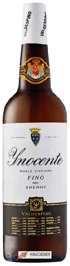 Winery Valdespino - Single Vineyard Inocente Fino Dry Winery Valdespino - Single Vineyard Inocente Fino Dry