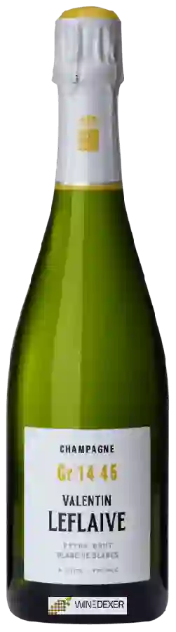 Winery Valentin Leflaive - Gr 14 45 Extra Brut Blanc del Blancs Champagne Winery Valentin Leflaive - Gr 14 45 Extra Brut Blanc del Blancs Champagne