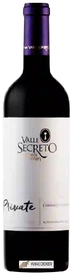 Valle Secreto Vineyards Winery - Private Cabernet Sauvignon Valle Secreto Vineyards Winery - Private Cabernet Sauvignon