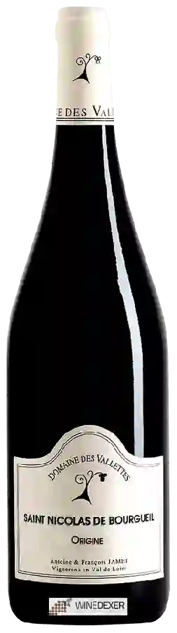 Winery Vallettes - Origine Saint-Nicolas-de-Bourgueil Winery Vallettes - Origine Saint-Nicolas-de-Bourgueil