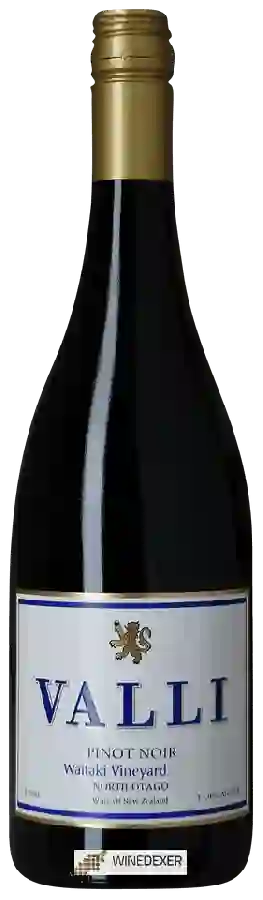 Winery Valli - Waitaki Vineyard Pinot Noir