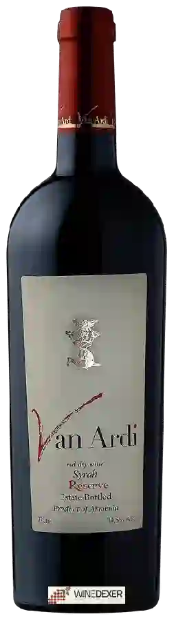 Winery Van Ardi - Reserve Syrah