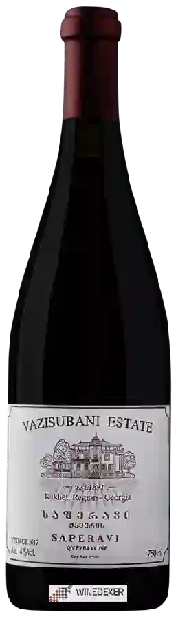 Winery Vazisubani Estate (ვაზისუბნის მამული) - საფერავი (Saperavi)