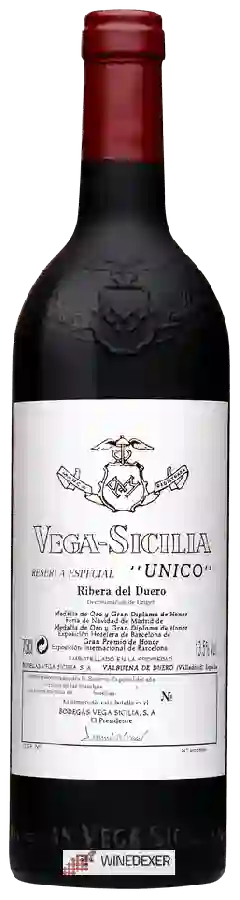 Winery Vega Sicilia - Unico Reserva Especial Edición Winery Vega Sicilia - Unico Reserva Especial Edición