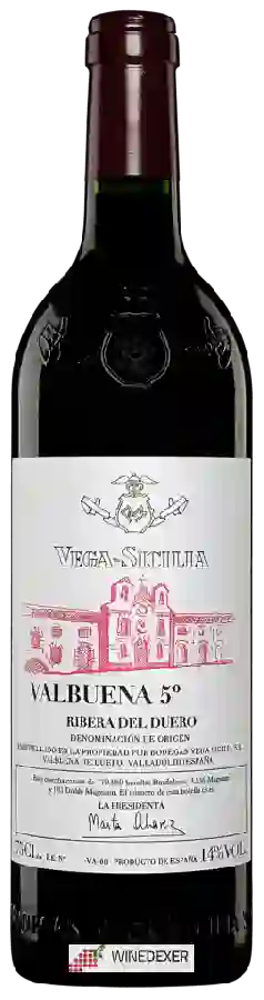 Winery Vega Sicilia - Valbuena 5º Winery Vega Sicilia - Valbuena 5º
