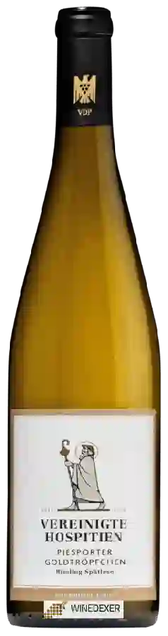 Winery Vereinigte Hospitien - Piesporter Goldtröpfchen Riesling Spätlese Winery Vereinigte Hospitien - Piesporter Goldtröpfchen Riesling Spätlese