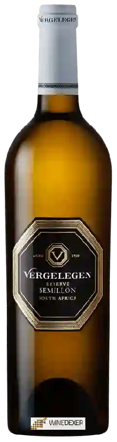 Winery Vergelegen - Reserve Semillon Winery Vergelegen - Reserve Semillon