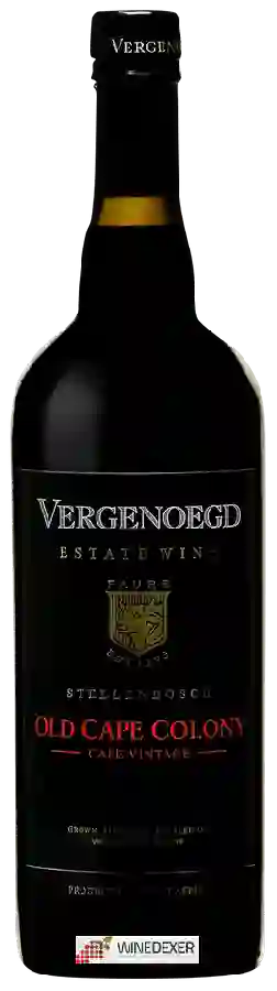 Winery Vergenoegd - Old Cape Colony