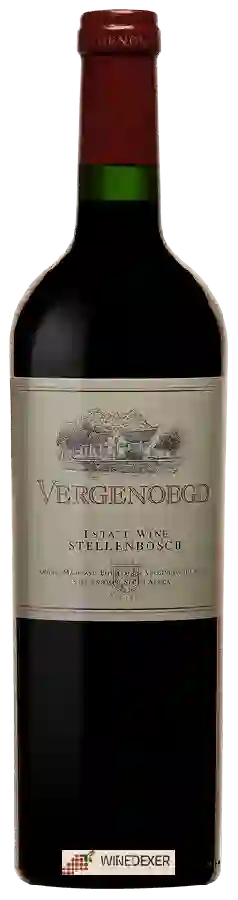 Winery Vergenoegd - Red Blend Winery Vergenoegd - Red Blend