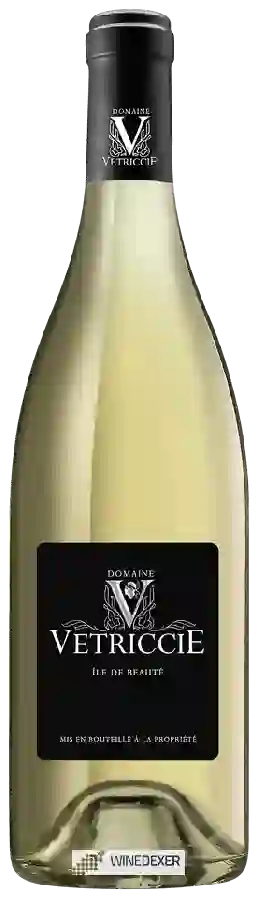 Domaine Vetriccie - Île de Beauté Blanc Domaine Vetriccie - Île de Beauté Blanc