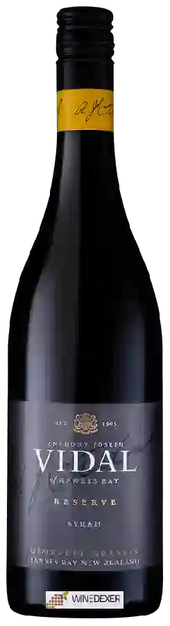Winery Vidal - Reserve Syrah