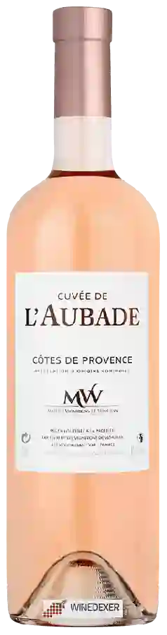 Winery La Vidaubanaise - Cuvée de L'Aubade Côtes de Provence Rosé Winery La Vidaubanaise - Cuvée de L'Aubade Côtes de Provence Rosé