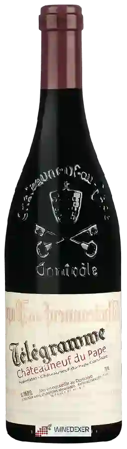 Domaine du Vieux Télégraphe - Télégramme Châteauneuf-du-Pape