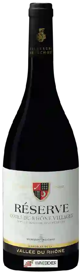 Winery Vignerons Ardéchois - Réserve Côtes-du-Rhône-Villages Winery Vignerons Ardéchois - Réserve Côtes-du-Rhône-Villages