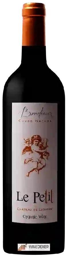 Vignobles Raymond - Le Petit du Chateau de Lagarde Cuvée Nature Bordeaux