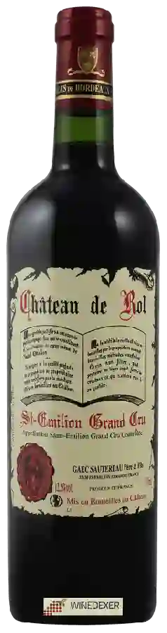 Vignobles Sautereau - Château de Rol Saint-Émilion Grand Cru Vignobles Sautereau - Château de Rol Saint-Émilion Grand Cru